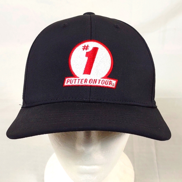 Callaway Odyssey #1 Putter on Tour Promo Hat NWT Black Adjustable - Picture 1 of 8